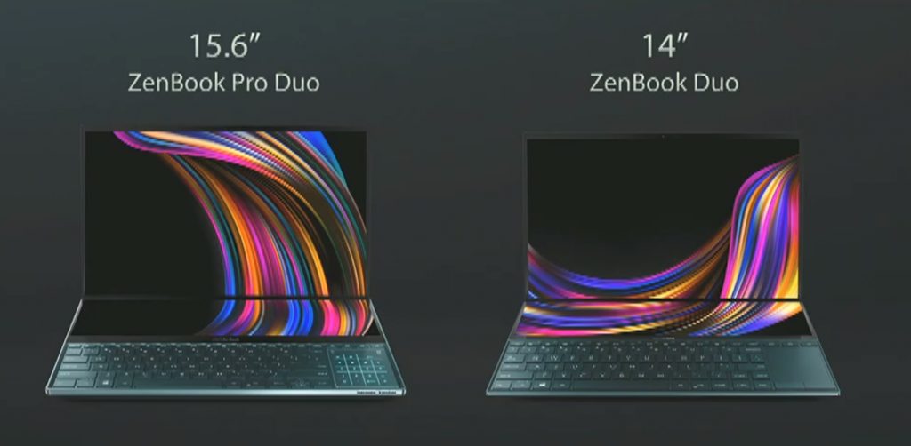 Design del Asus ZenBook Duo