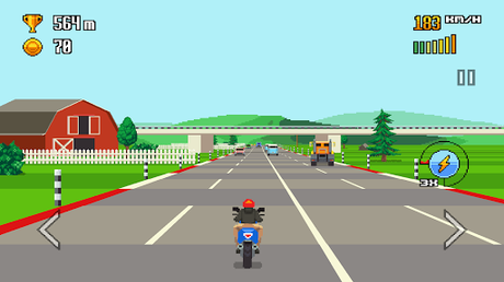 Retro Highway ios - i migliori giochi per iphone